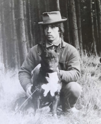 Mein erster Bullterrier, 1984. Mein erster Bullterrier, 1984.