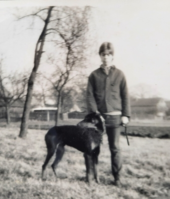 Mein erster Hund, 1974.